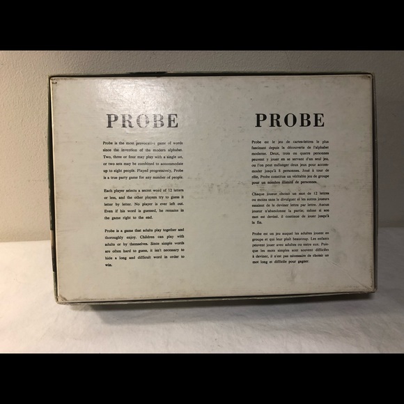 Vintage Parker Bros. Probe Game of Words 1965 complete - Picture 6 of 16